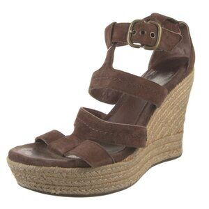 UGG Brown Suede Espadrilles
